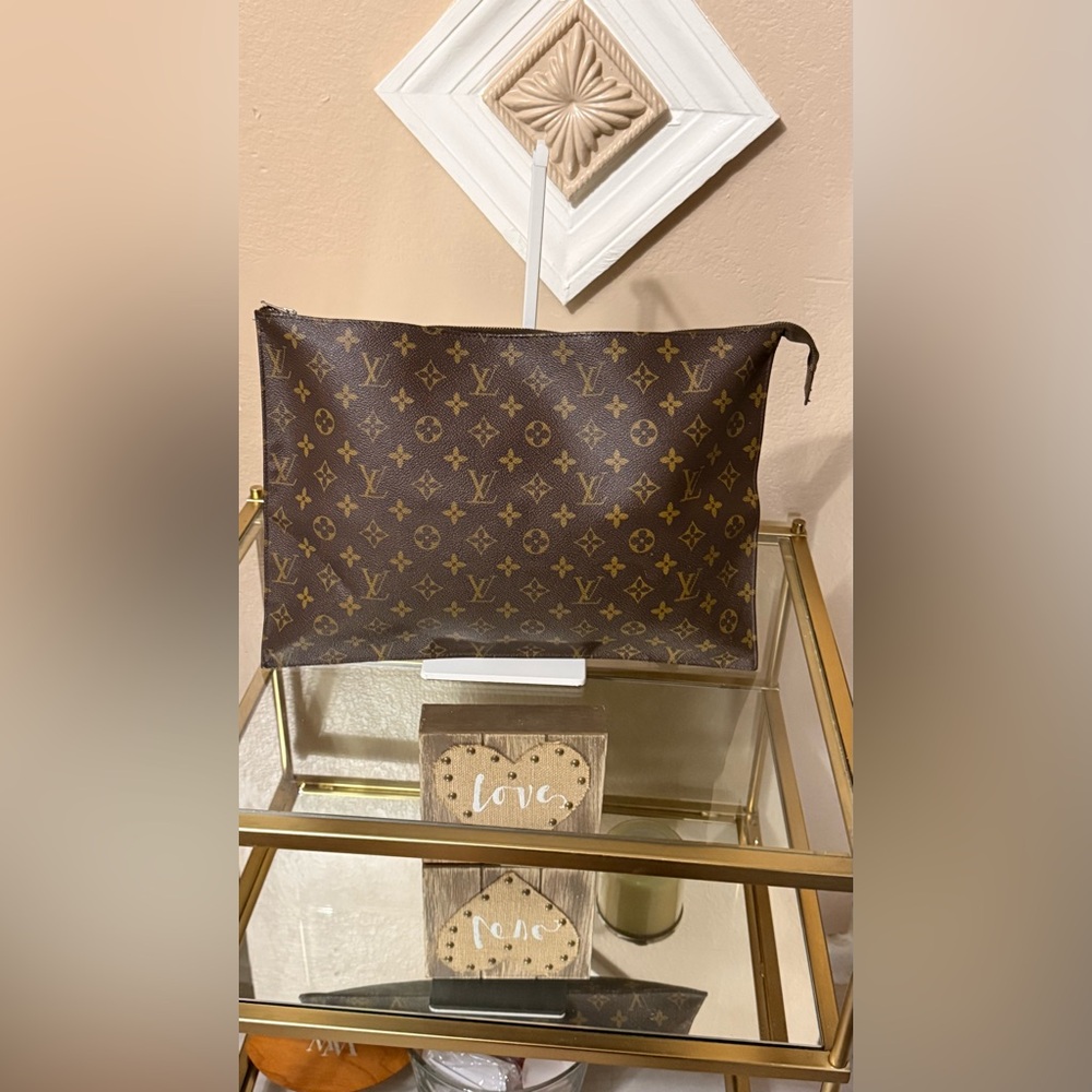 Louis Vuitton Monogram Brown large cosmetics Bag - Picture 6 of 13